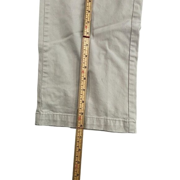 Kirkland Signature Mens Chino Pants 38x32 Beige Cotton Blend Stretch Classic Fit - Picture 7 of 10
